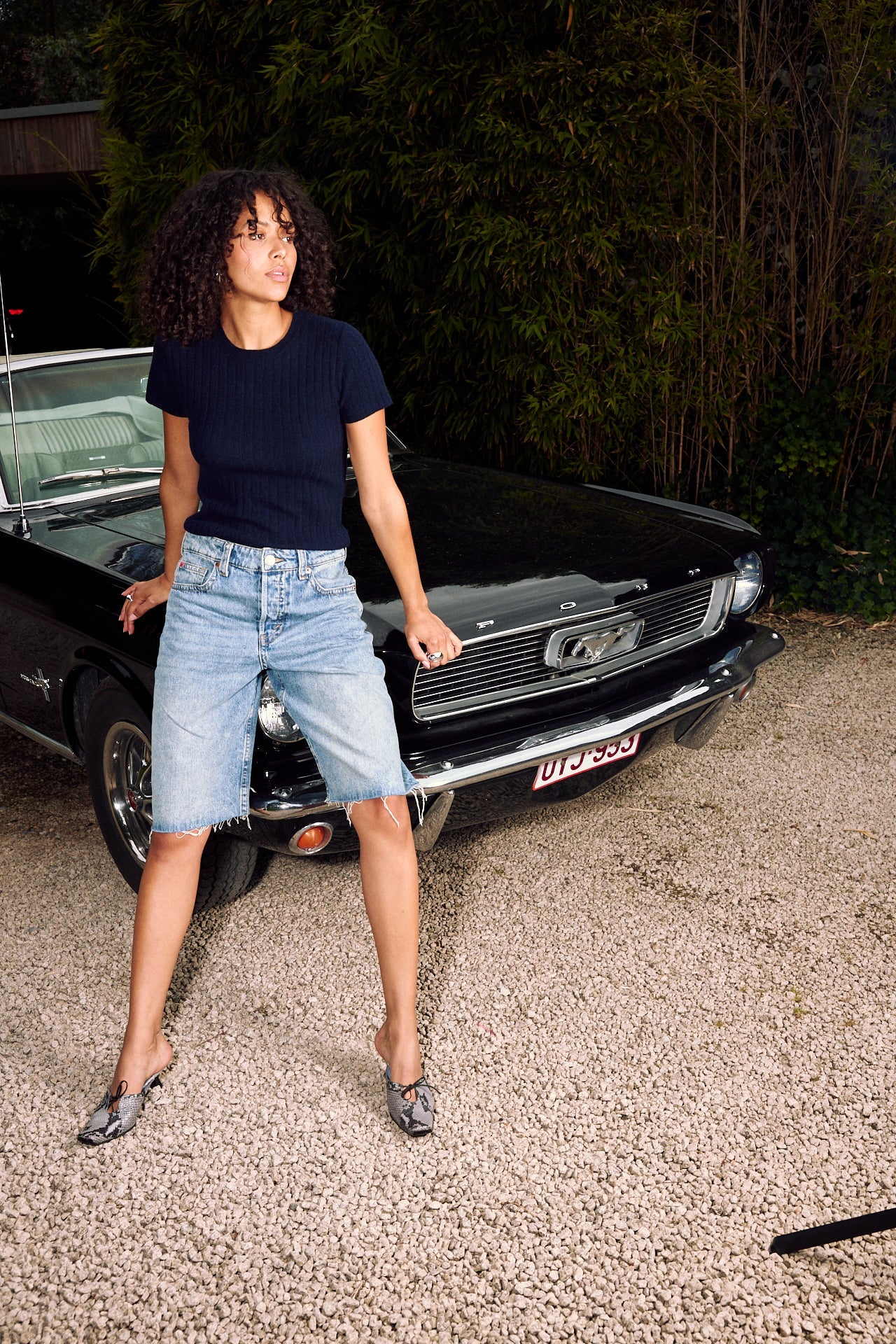 COCONUT BREEZE TEE | NAVY