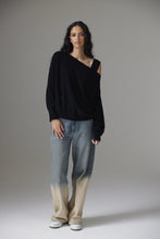 Load image into Gallery viewer, MARGOT BOAT NECK | BLACK
